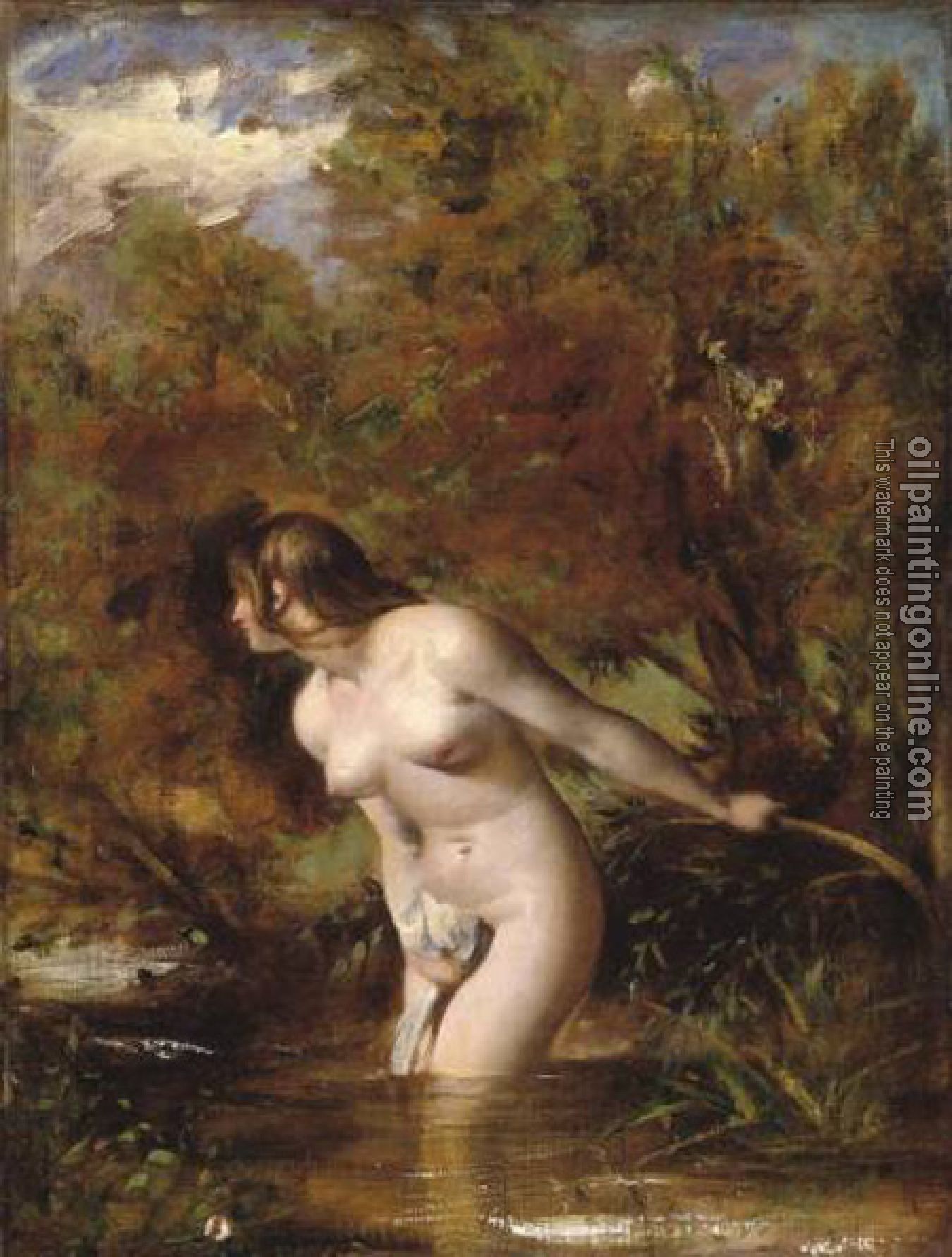 William Etty - Musidora The Bather